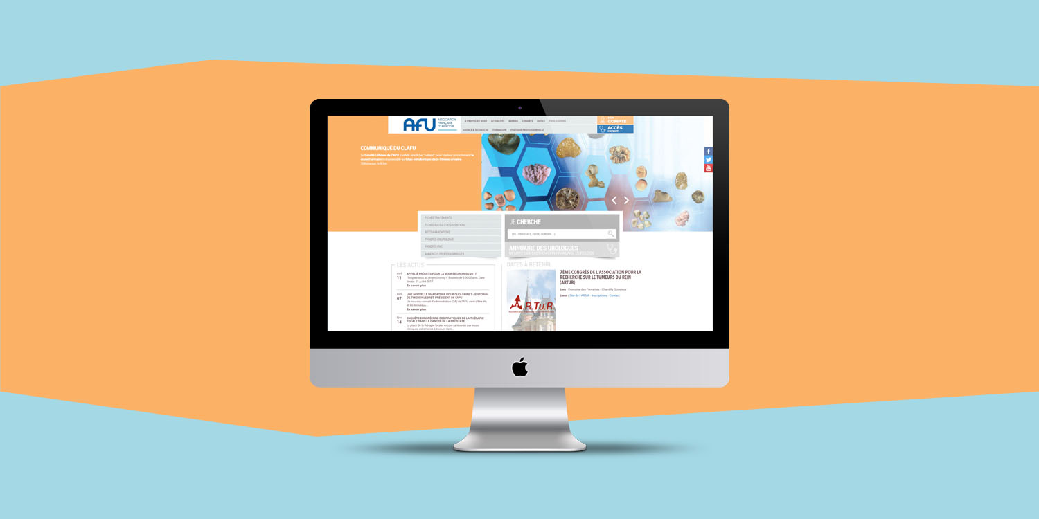 AFU, création de site web - Agence Wacan